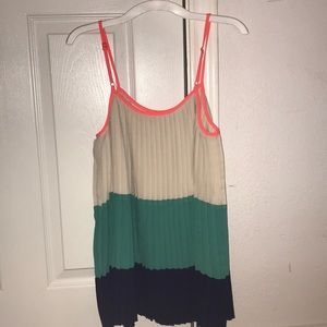 C. Luce pleated blouse